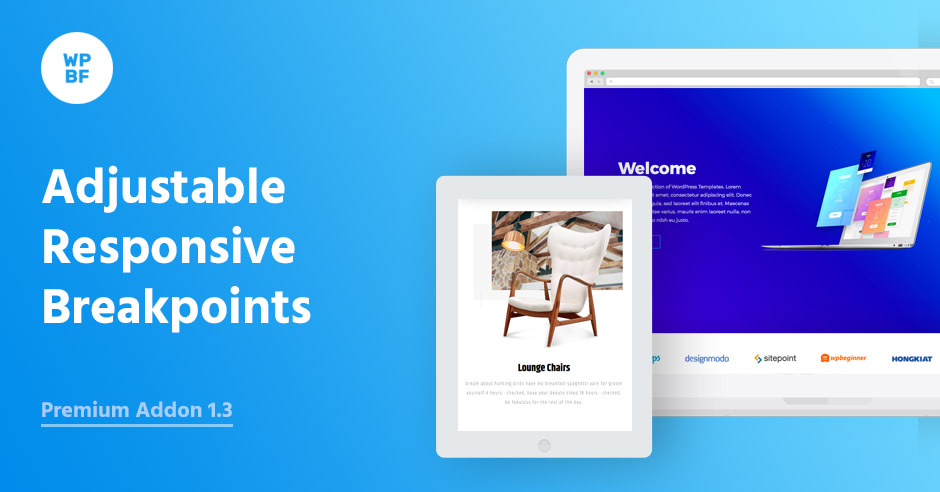 wordpress themes edit layout by responsive breakpoints