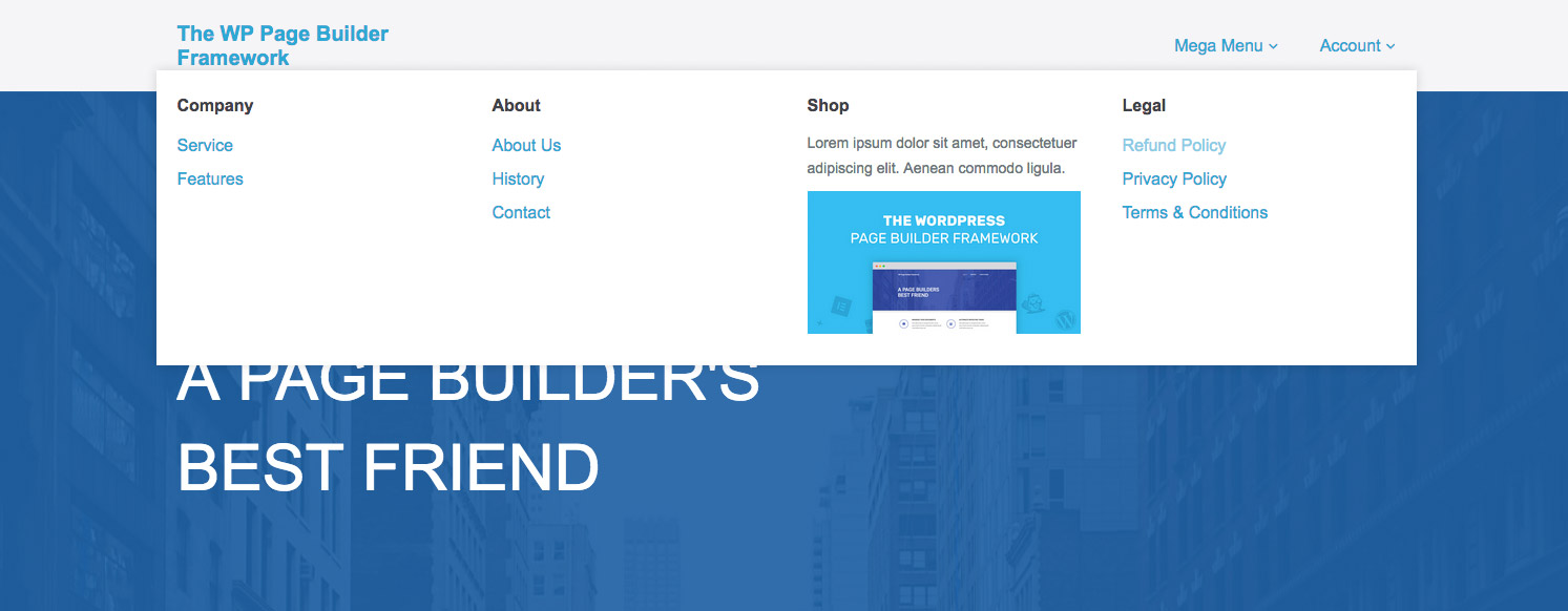 Better Mobile Menu's - Page Builder Framework